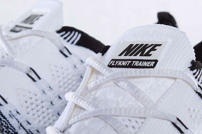 ナイキ フライ・ニット・トレーナー+ ホワイト／ブラック（Nike Flyknit Trainer+ White/Black）