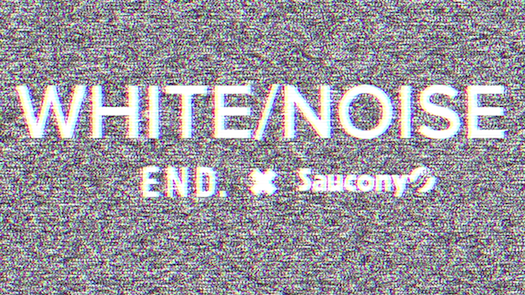 END. x Saucony GRID 9000 WHITE/NOISE