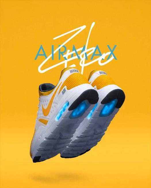 Nike Air Max Zero White Yellow