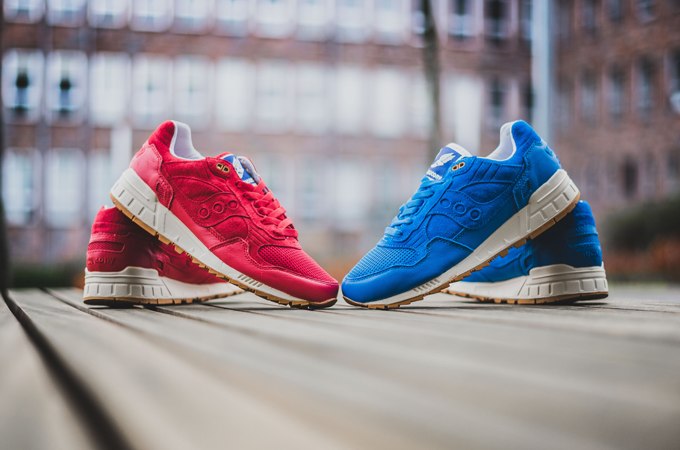 Saucony x Bodega Shadow 5000 Elite Red & Blue Re-issue